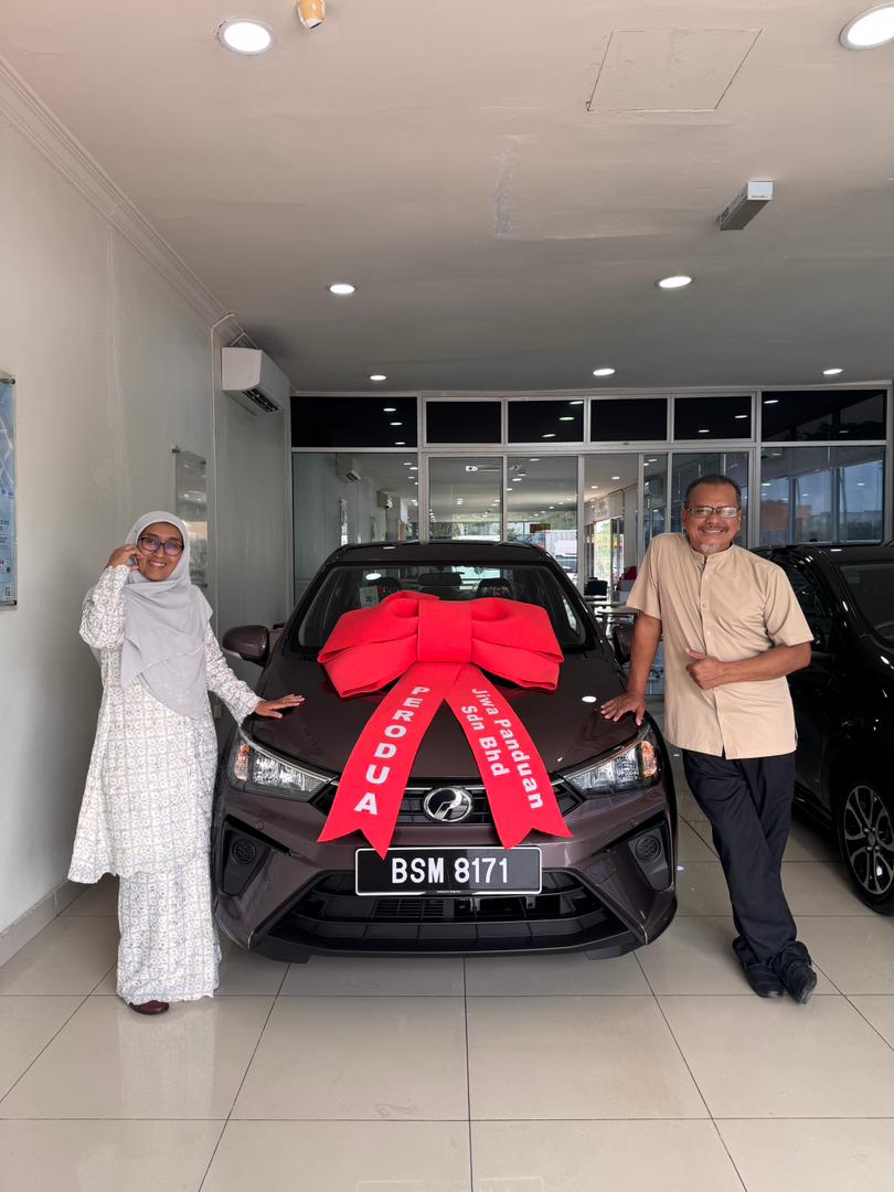 Perodua handover — Jiwa Panduan Sepang